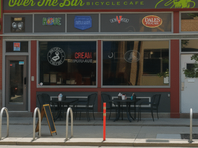 Over The Bar Bicycle Cafe